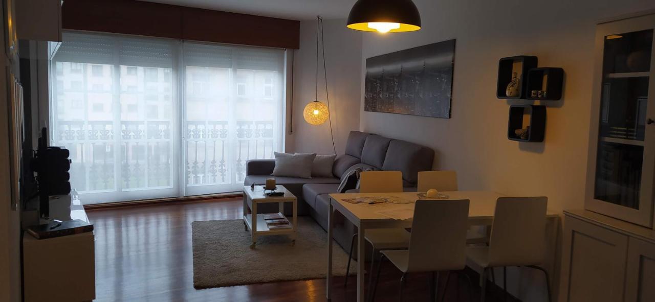 Moderno Y Luminoso 2 Dormitorios Con Todas Las Comodidades En Pontevedra Ciudad Eksteriør billede