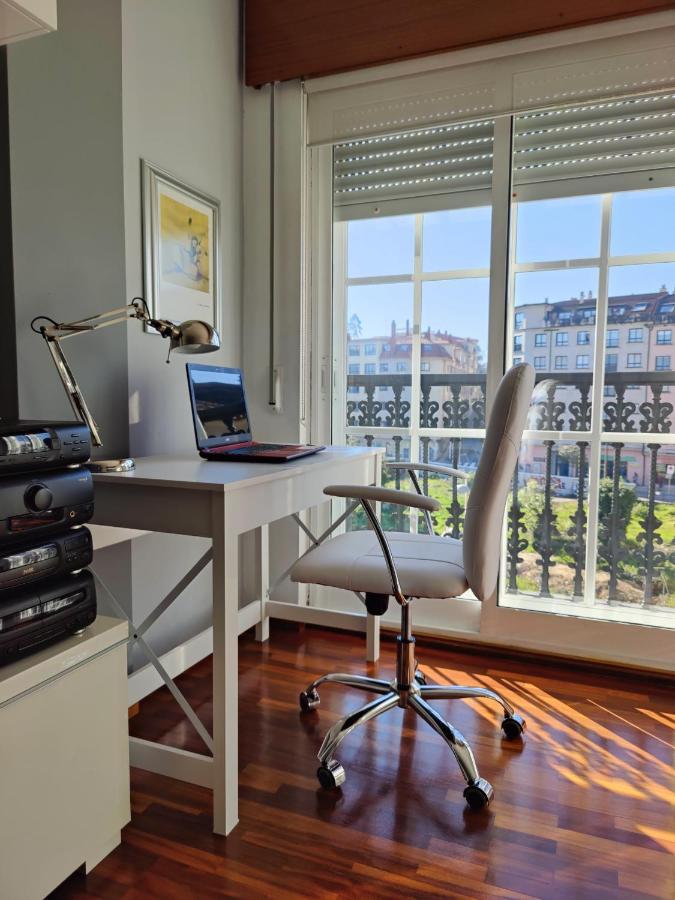 Moderno Y Luminoso 2 Dormitorios Con Todas Las Comodidades En Pontevedra Ciudad Eksteriør billede